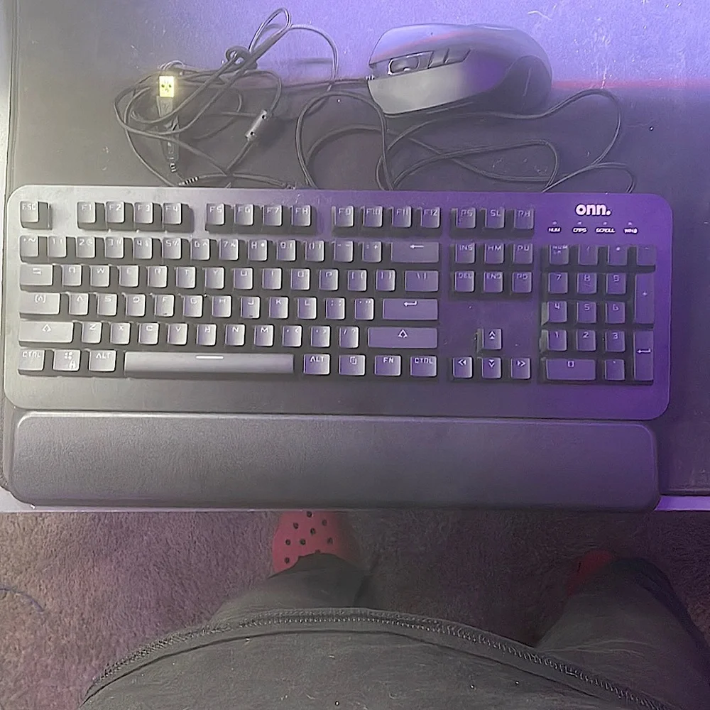 Keyboard and mouse